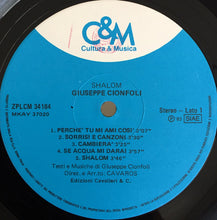 Carica l'immagine nel visualizzatore di Gallery, Giuseppe Cionfoli : Shalom (LP)