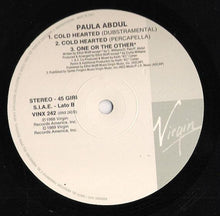 Carica l'immagine nel visualizzatore di Gallery, Paula Abdul : Cold Hearted (12")