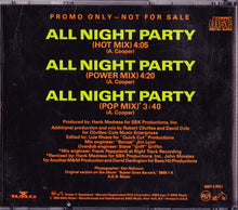 Carica l'immagine nel visualizzatore di Gallery, Buster Poindexter : All Night Party (CD, Single, Promo)