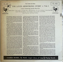 Carica l'immagine nel visualizzatore di Gallery, Louis Armstrong & His Hot Five : The Louis Armstrong Story - Vol.1 (LP, Album, Comp, Mono, RE)