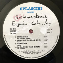 Carica l'immagine nel visualizzatore di Gallery, Eugenio Colombo : Summertime (LP, Album)