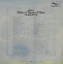 Carica l'immagine nel visualizzatore di Gallery, Various : History Of Rhythm & Blues Vol.1 - The Roots 1947/1952 (LP, Comp, RE)