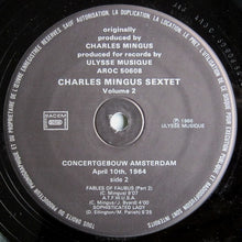 Carica l'immagine nel visualizzatore di Gallery, Charles Mingus Sextet : Concertgebouw Amsterdam Volume 2 (LP, Album)