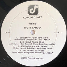 Carica l'immagine nel visualizzatore di Gallery, The Richie Kamuca Quartet : Richie (LP, Album, RE)