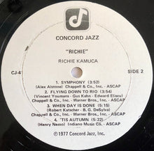 Carica l'immagine nel visualizzatore di Gallery, The Richie Kamuca Quartet : Richie (LP, Album, RE)