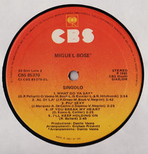 Carica l'immagine nel visualizzatore di Gallery, Miguel Bosé : Singolo (LP, Album)