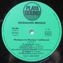 Carica l'immagine nel visualizzatore di Gallery, Mariachi Mexico : Musiques De Mexique Traditionel Volume 1 (LP)