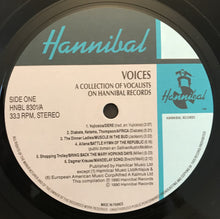 Carica l'immagine nel visualizzatore di Gallery, Various : Voices - A Collection Of Vocalists On Hannibal Records (LP, Comp)