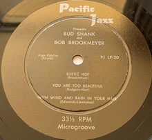 Carica l'immagine nel visualizzatore di Gallery, Bud Shank And Bob Brookmeyer : Bud Shank And Bob Brookmeyer (10", Album, Mono)