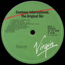 Carica l'immagine nel visualizzatore di Gallery, Cowboys International ®* : The Original Sin (LP)