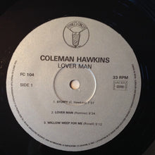 Carica l'immagine nel visualizzatore di Gallery, Coleman Hawkins : Lover Man (LP, Album, Mono)