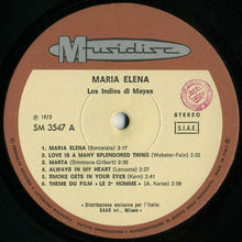 Carica l'immagine nel visualizzatore di Gallery, Los Indios Di Mayas : Maria Elena (LP, Album)