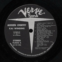 Carica l'immagine nel visualizzatore di Gallery, Kai Winding : Modern Country (LP)