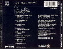 Carica l'immagine nel visualizzatore di Gallery, Paco De Lucía : Solo Quiero Caminar (CD, Album)