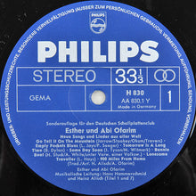 Carica l'immagine nel visualizzatore di Gallery, Esther & Abi Ofarim : Neue Songs Und Lieder Aus Aller Welt (LP, Album, Club)