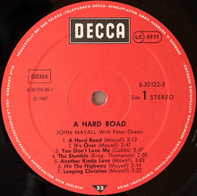 Carica l'immagine nel visualizzatore di Gallery, John Mayall And The Bluesbreakers* : A Hard Road (LP, Album, RE)