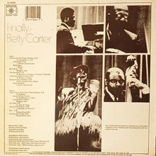 Carica l'immagine nel visualizzatore di Gallery, Betty Carter : Finally (LP, RE)