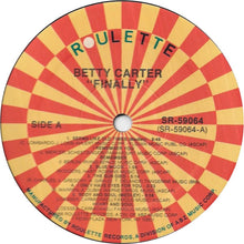 Carica l'immagine nel visualizzatore di Gallery, Betty Carter : Finally (LP, RE)