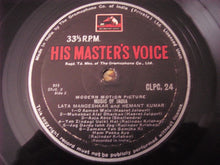 Carica l'immagine nel visualizzatore di Gallery, Lata Mangeshkar And Hemant Kumar : Modern Motion Picture Music Of India (LP, RE)