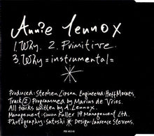 Carica l'immagine nel visualizzatore di Gallery, Annie Lennox : Why (CD, Single)