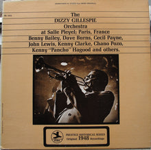 Carica l'immagine nel visualizzatore di Gallery, Dizzy Gillespie And His Orchestra : The Dizzy Gillespie Orchestra At Pleyel; Paris, France (LP, RE, RM)