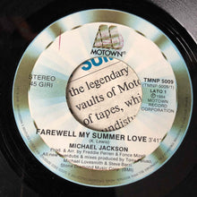 Carica l'immagine nel visualizzatore di Gallery, Michael Jackson : Farewell My Summer Love (7")
