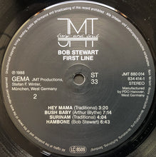 Carica l'immagine nel visualizzatore di Gallery, Bob Stewart : First Line (LP, Album)