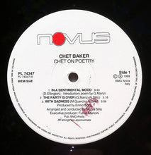 Carica l'immagine nel visualizzatore di Gallery, Chet Baker : Chet On Poetry (LP)