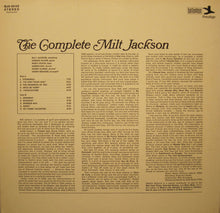 Carica l'immagine nel visualizzatore di Gallery, Milt Jackson with Horace Silver : The Complete Milt Jackson (LP, Comp, RE)
