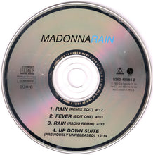 Carica l'immagine nel visualizzatore di Gallery, Madonna : Rain (CD, Maxi)