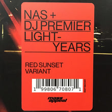 Carica l'immagine nel visualizzatore di Gallery, Nas + DJ Premier : Light-Years (2xLP, Album, Ltd, Red)