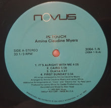 Carica l'immagine nel visualizzatore di Gallery, Amina Claudine Myers : In Touch (LP, Album)