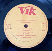Carica l'immagine nel visualizzatore di Gallery, Art Blakey's Jazz Messengers* : Live Performance (LP, Album, RE)