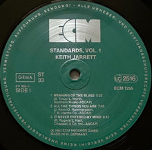 Carica l'immagine nel visualizzatore di Gallery, Keith Jarrett, Gary Peacock, Jack DeJohnette : Standards, Vol. 1 (LP, Album)