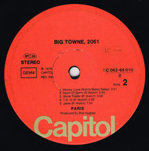 Carica l'immagine nel visualizzatore di Gallery, Paris (19) : Big Towne, 2061 (LP, Album)