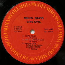 Carica l'immagine nel visualizzatore di Gallery, Miles Davis : Live-Evil (2xLP, Album, Pit)