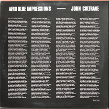 Carica l'immagine nel visualizzatore di Gallery, John Coltrane : Afro Blue Impressions (2xLP, Album, Mono)