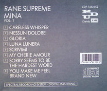 Carica l'immagine nel visualizzatore di Gallery, Mina (3) : Rane Supreme Vol. 1 (CD, Album)