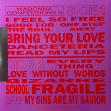Carica l'immagine nel visualizzatore di Gallery, Madonna : Confessions II (LP, Album, Ltd, Mixed, Tra)