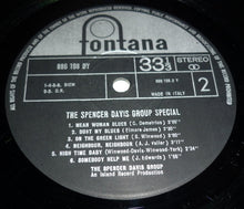 Carica l'immagine nel visualizzatore di Gallery, The Spencer Davis Group : The Spencer Davis Group Special (LP, Album)