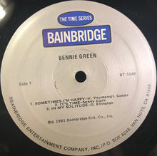 Carica l'immagine nel visualizzatore di Gallery, Bennie Green : Bennie Green (LP, Album, RE)