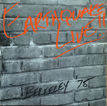 Carica l'immagine nel visualizzatore di Gallery, Earth Quake (2) : Live!! Berkeley '75 (LP, Album)