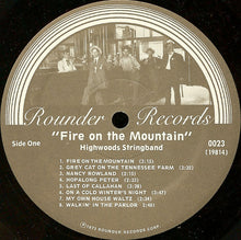 Carica l'immagine nel visualizzatore di Gallery, Highwoods Stringband : Fire On The Mountain (LP, Album)