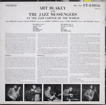 Carica l'immagine nel visualizzatore di Gallery, Art Blakey & The Jazz Messengers : At The Jazz Corner Of The World Vol. 2 (LP, Album)