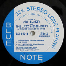 Carica l'immagine nel visualizzatore di Gallery, Art Blakey & The Jazz Messengers : At The Jazz Corner Of The World Vol. 2 (LP, Album)