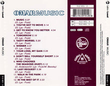 Carica l'immagine nel visualizzatore di Gallery, Omar : Music (CD, Album)