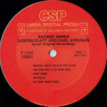 Carica l'immagine nel visualizzatore di Gallery, Flatt & Scruggs : Sacred Songs (LP, Album, RE, RM)