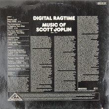 Carica l'immagine nel visualizzatore di Gallery, Joshua Rifkin : Digital Ragtime - Music Of Scott Joplin (LP, Album)