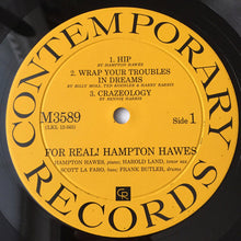 Carica l'immagine nel visualizzatore di Gallery, Hampton Hawes : For Real! (LP, Album, Mono)