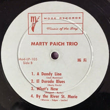 Carica l'immagine nel visualizzatore di Gallery, Marty Paich Trio : Marty Paich Trio (LP, Album, Mono)